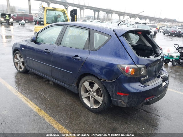 2005 Mazda 3 Hatchback მანქანა იყიდება აუქციონზე, vin: JM1BK143651333656, აუქციონის ნომერი: 40058325