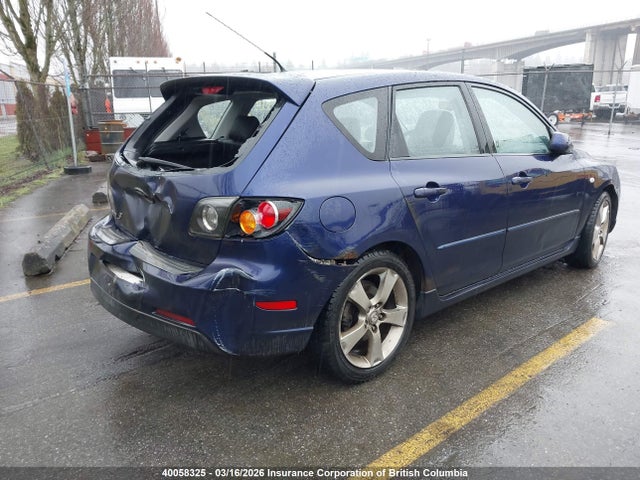 2005 Mazda 3 Hatchback მანქანა იყიდება აუქციონზე, vin: JM1BK143651333656, აუქციონის ნომერი: 40058325