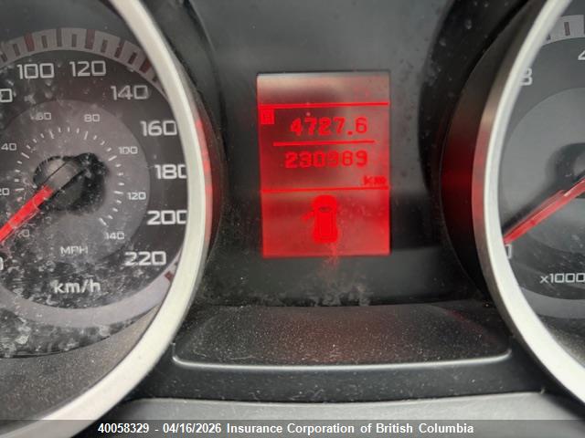 40058329 :رقم المزاد ، JA3AU26U49U614603 vin ، 2009 Mitsubishi Lancer مزاد بيع