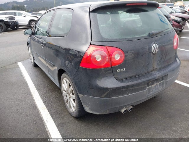 40058338 :رقم المزاد ، WVWFV71K77W169847 vin ، 2007 Volkswagen Gti مزاد بيع
