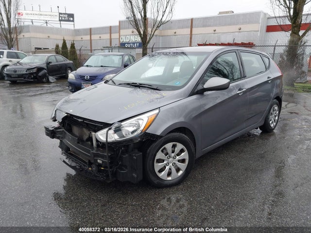 2016 Hyundai Accent Se მანქანა იყიდება აუქციონზე, vin: KMHCT5AE3GU274092, აუქციონის ნომერი: 40058372