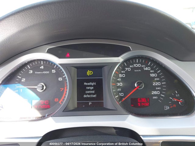 40058377 :رقم المزاد ، WAUBGCFB6BN028435 vin ، 2011 Audi A6 مزاد بيع