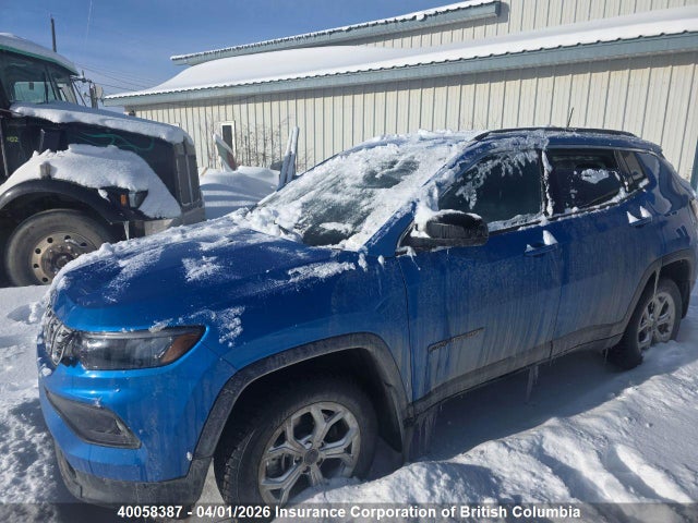 40058387 :رقم المزاد ، 3C4NJDBN7TT168034 vin ، 2026 Jeep Compass Latitude مزاد بيع