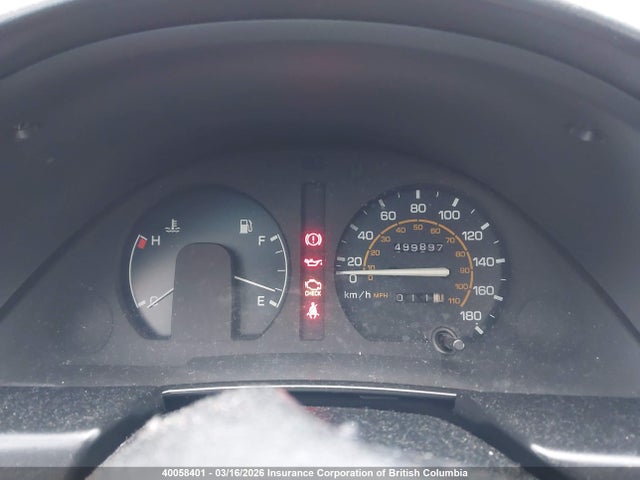 40058401 :رقم المزاد ، JT2EL43D1N0158365 vin ، 1992 Toyota Tercel Dx مزاد بيع