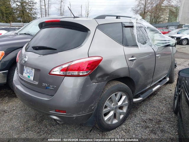 Aukcja sprzedaży 2011 Nissan Murano S/sl/le, vin: JN8AZ1MW9BW173762, numer aukcji: 40055035