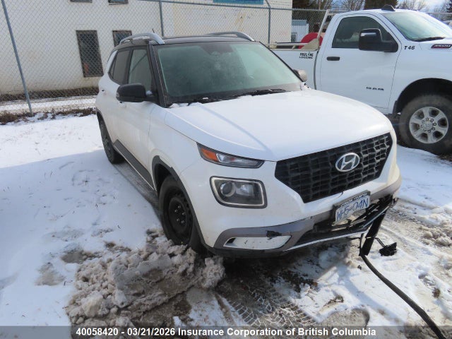 Продажа на аукционе авто 2024 Hyundai Venue, vin: KMHRC8A30RU326145, номер лота: 40058420