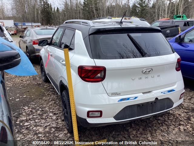 Продажа на аукционе авто 2024 Hyundai Venue, vin: KMHRC8A30RU326145, номер лота: 40058420
