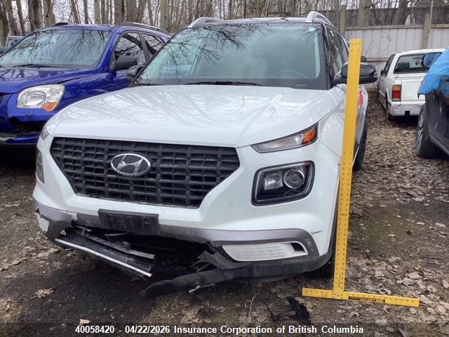 Продажа на аукционе авто 2024 Hyundai Venue, vin: KMHRC8A30RU326145, номер лота: 40058420