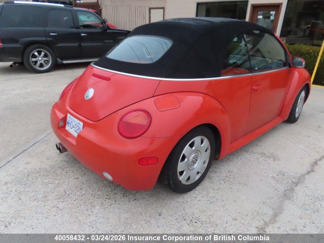 Продаж на аукціоні авто 2004 Volkswagen New Beetle Gls, vin: 3VWCM21Y84M309233, номер лоту: 40058432