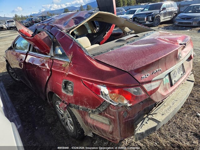 40058440 :رقم المزاد ، 5NPEB4AC7BH243584 vin ، 2011 Hyundai Sonata Gls مزاد بيع