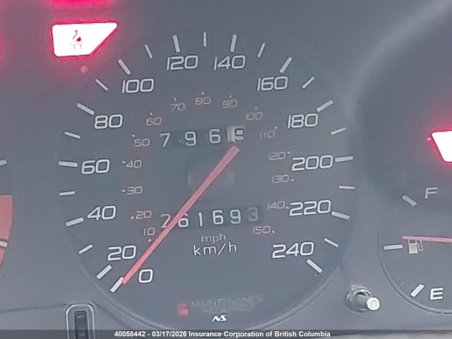 2001 Honda Prelude მანქანა იყიდება აუქციონზე, vin: JHMBB614X1C800178, აუქციონის ნომერი: 40058442