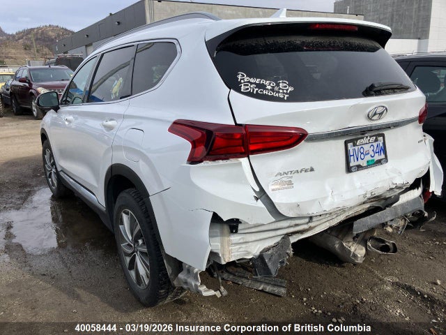 5NMS3CAD9KH108560 Hyundai Santa Fe Sel/sel Plus
