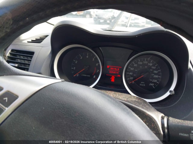 40054001 :رقم المزاد ، JA32U2FU3CU602390 vin ، 2012 Mitsubishi Lancer Es/es Sport مزاد بيع