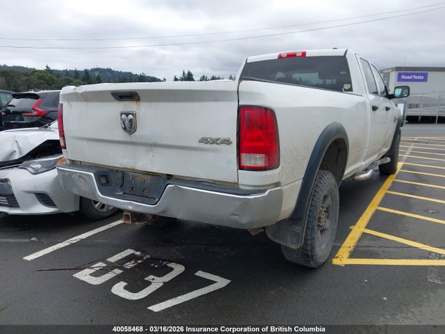 Продажа на аукционе авто 2012 Dodge Ram 2500 St, vin: 3C6TD5HT2CG122735, номер лота: 40058468