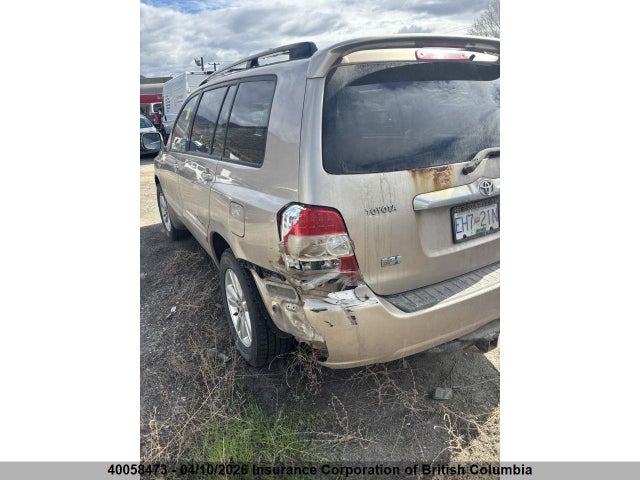 2006 Toyota Highlander Hybrid მანქანა იყიდება აუქციონზე, vin: JTEEW21A760031614, აუქციონის ნომერი: 40058473