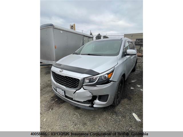 2018 Kia Sedona Lx მანქანა იყიდება აუქციონზე, vin: KNDMB5C17J6358384, აუქციონის ნომერი: 40058486