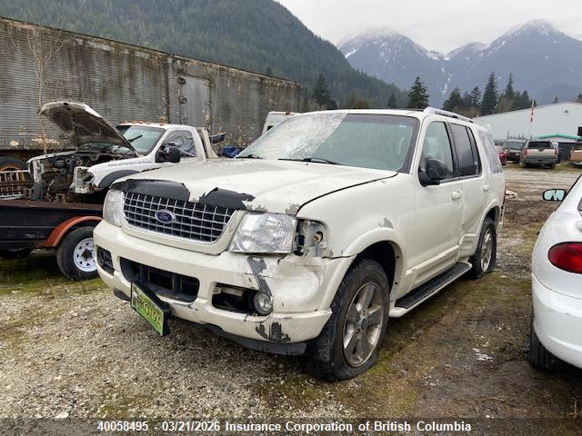 Aukcja sprzedaży 2003 Ford Explorer Limited, vin: 1FMDU75WX3ZA22417, numer aukcji: 40058495