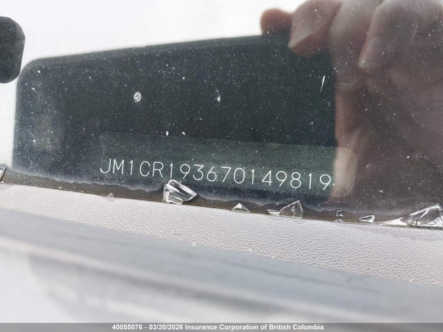 40055076 :رقم المزاد ، JM1CR193670149819 vin ، 2007 Mazda 5 مزاد بيع