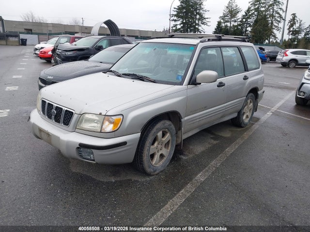 2001 Subaru Forester S მანქანა იყიდება აუქციონზე, vin: JF1SF65501H748514, აუქციონის ნომერი: 40058508