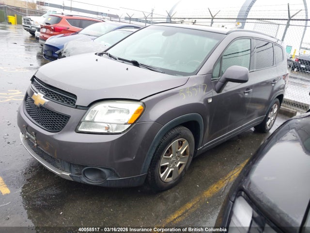 Продаж на аукціоні авто 2012 Chevrolet Orlando Lt, vin: KL77P2EMXCK579960, номер лоту: 40058517