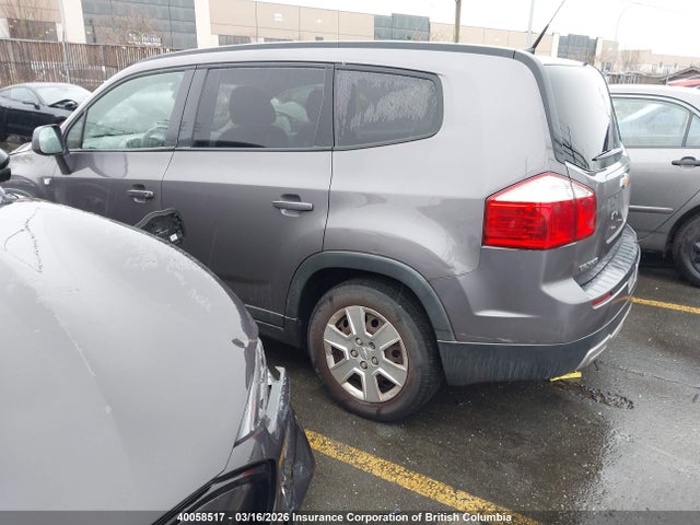 Продаж на аукціоні авто 2012 Chevrolet Orlando Lt, vin: KL77P2EMXCK579960, номер лоту: 40058517