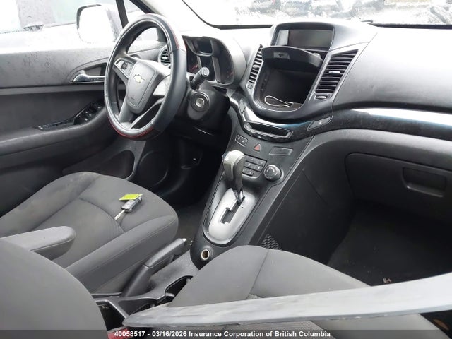 Продаж на аукціоні авто 2012 Chevrolet Orlando Lt, vin: KL77P2EMXCK579960, номер лоту: 40058517