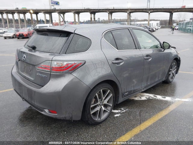 Продаж на аукціоні авто 2012 Lexus Ct 200, vin: JTHKD5BH4C2097823, номер лоту: 40058525