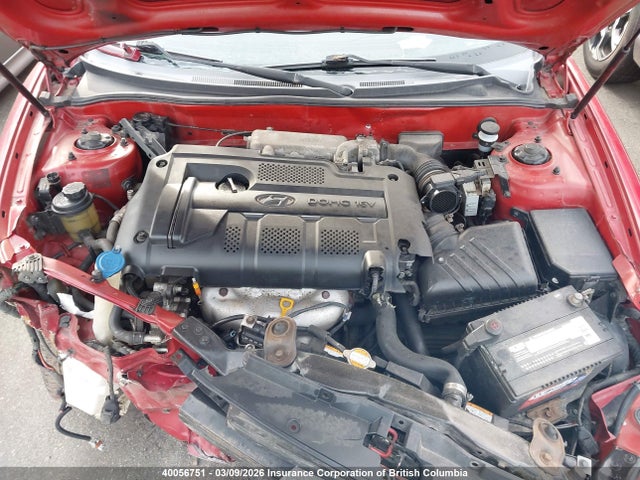 Aukcja sprzedaży 2008 Hyundai Tiburon Gs, vin: KMHHM65D58U277071, numer aukcji: 40056751