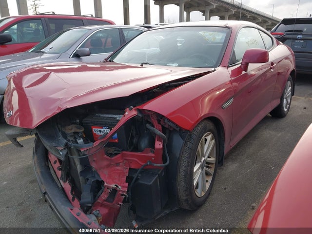 Aukcja sprzedaży 2008 Hyundai Tiburon Gs, vin: KMHHM65D58U277071, numer aukcji: 40056751