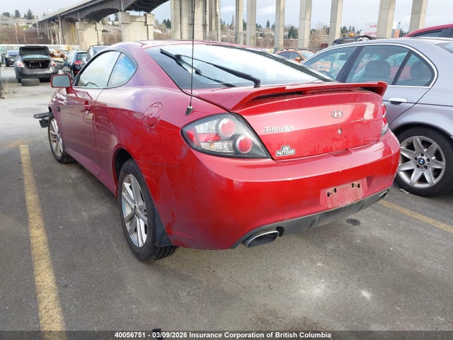 Aukcja sprzedaży 2008 Hyundai Tiburon Gs, vin: KMHHM65D58U277071, numer aukcji: 40056751