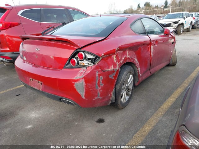 Aukcja sprzedaży 2008 Hyundai Tiburon Gs, vin: KMHHM65D58U277071, numer aukcji: 40056751