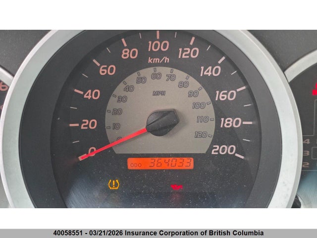 40058551 :رقم المزاد ، 5TEUU42N08Z480445 vin ، 2008 Toyota Tacoma Access Cab مزاد بيع