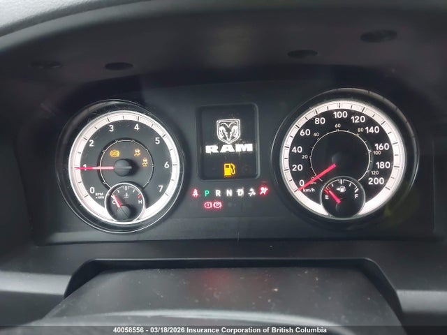40058556 :رقم المزاد ، 1C6RR7KT2KS629660 vin ، 2019 Ram 1500 Classic Tradesman مزاد بيع