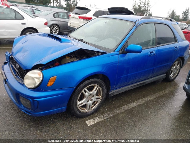 Aukcja sprzedaży 2003 Subaru Impreza Wrx, vin: JF1GG29673G810336, numer aukcji: 40058558