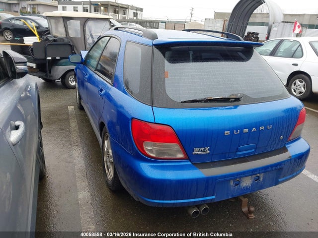 Aukcja sprzedaży 2003 Subaru Impreza Wrx, vin: JF1GG29673G810336, numer aukcji: 40058558