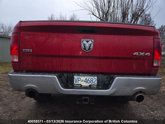 40058571 :رقم المزاد ، 1D7RV1GT6AS252474 vin ، 2010 Dodge Ram 1500 مزاد بيع