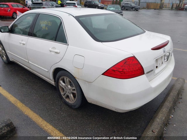 Aukcja sprzedaży 2007 Honda Accord Ex, vin: 1HGCM56727A807211, numer aukcji: 40058583