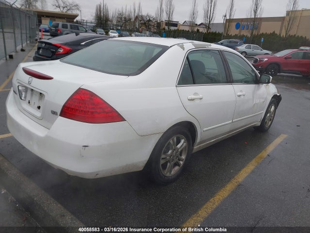 Aukcja sprzedaży 2007 Honda Accord Ex, vin: 1HGCM56727A807211, numer aukcji: 40058583