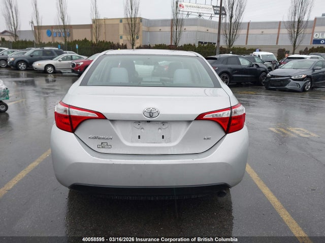 Aukcja sprzedaży 2015 Toyota Corolla L/le/le Pls/prm/s/s Pls, vin: 2T1BURHE7FC243515, numer aukcji: 40058595