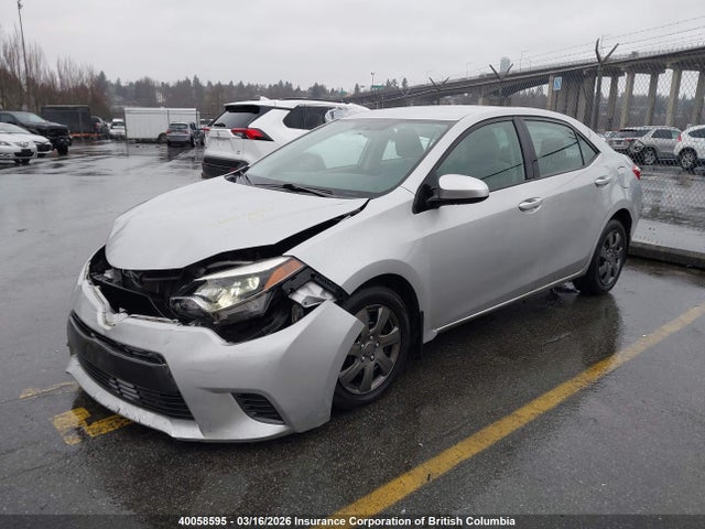 Aukcja sprzedaży 2015 Toyota Corolla L/le/le Pls/prm/s/s Pls, vin: 2T1BURHE7FC243515, numer aukcji: 40058595