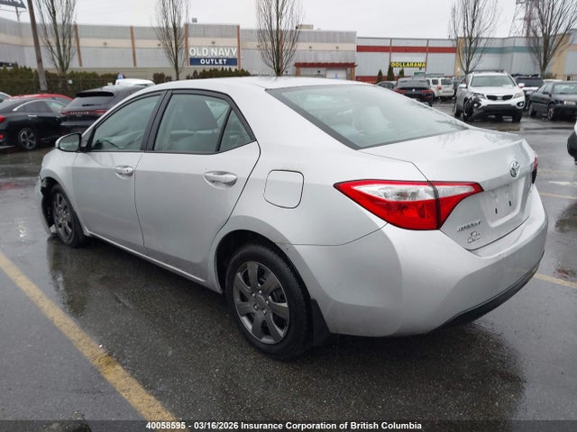 Aukcja sprzedaży 2015 Toyota Corolla L/le/le Pls/prm/s/s Pls, vin: 2T1BURHE7FC243515, numer aukcji: 40058595