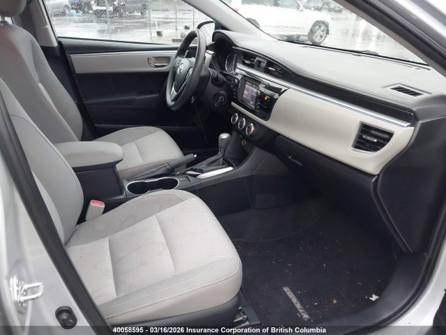 Aukcja sprzedaży 2015 Toyota Corolla L/le/le Pls/prm/s/s Pls, vin: 2T1BURHE7FC243515, numer aukcji: 40058595
