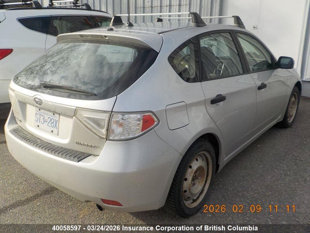 2008 Subaru Impreza 2.5i მანქანა იყიდება აუქციონზე, vin: JF1GH61668G818290, აუქციონის ნომერი: 40058597