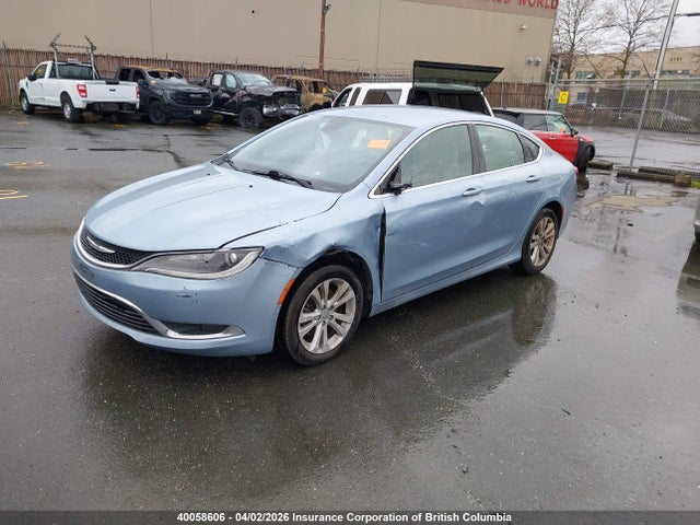 Продаж на аукціоні авто 2015 Chrysler 200, vin: 1C3CCCABXFN616035, номер лоту: 40058606