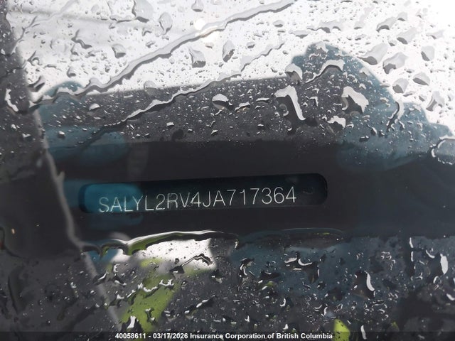 SALYL2RV4JA717364 Land Rover Range Rover Velar R-dynamic Se