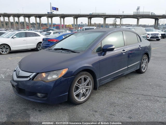 40058642 :رقم المزاد ، 2HHFD56559H200294 vin ، 2009 Acura Csx مزاد بيع