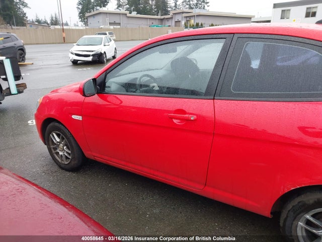 2010 Hyundai Accent Gl მანქანა იყიდება აუქციონზე, vin: KMHCN3BC9AU164540, აუქციონის ნომერი: 40058645