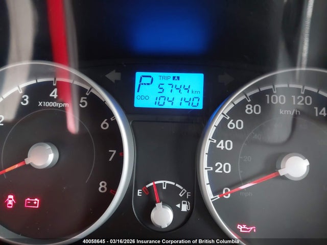 2010 Hyundai Accent Gl მანქანა იყიდება აუქციონზე, vin: KMHCN3BC9AU164540, აუქციონის ნომერი: 40058645