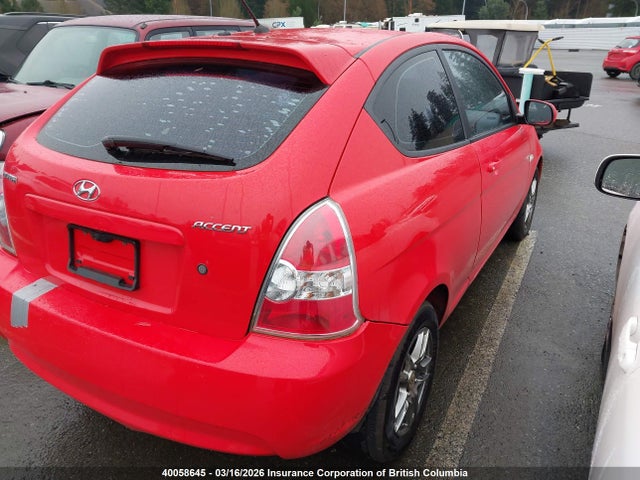 2010 Hyundai Accent Gl მანქანა იყიდება აუქციონზე, vin: KMHCN3BC9AU164540, აუქციონის ნომერი: 40058645