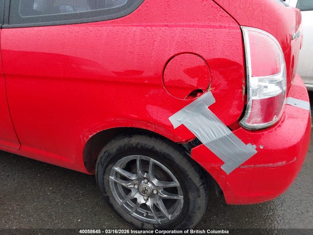 2010 Hyundai Accent Gl მანქანა იყიდება აუქციონზე, vin: KMHCN3BC9AU164540, აუქციონის ნომერი: 40058645
